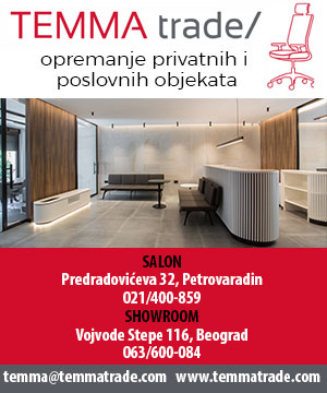 TEMMA TRADE DOO ZA PROIZVODNJU, TRGOVINU I POSLOVNE USLUGE, PETROVARADIN100713893