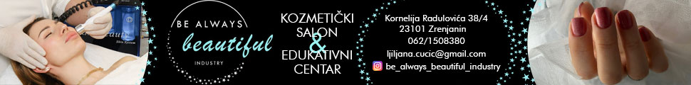 LJILJANA SAMOLOV PR KOZMETIČKI SALON I KOZMETIČKO OBUČAVANJE BE ALWAYS BEAUTIFUL ZRENJANIN	109090851