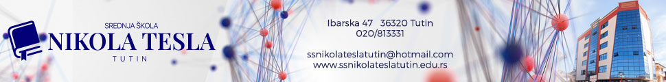 SREDNJA ŠKOLA NIKOLA TESLA TUTIN111705284