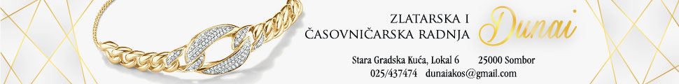 AKOŠ DUNAI PR ZANATSKO TRGOVINSKA ZLATARSKA I ČASOVNIČARSKA RADNJA DUNAI SOMBOR 103185584 AKOŠ DUNAI PR ZANATSKO TRGOVINSKA ZLATARSKA I ČASOVNIČARSKA RADNJA DUNAI SOMBOR 103185584